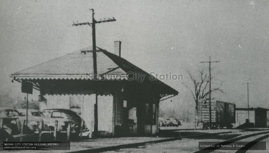 Postcard: Greenbush station, Scituate, Massachusetts